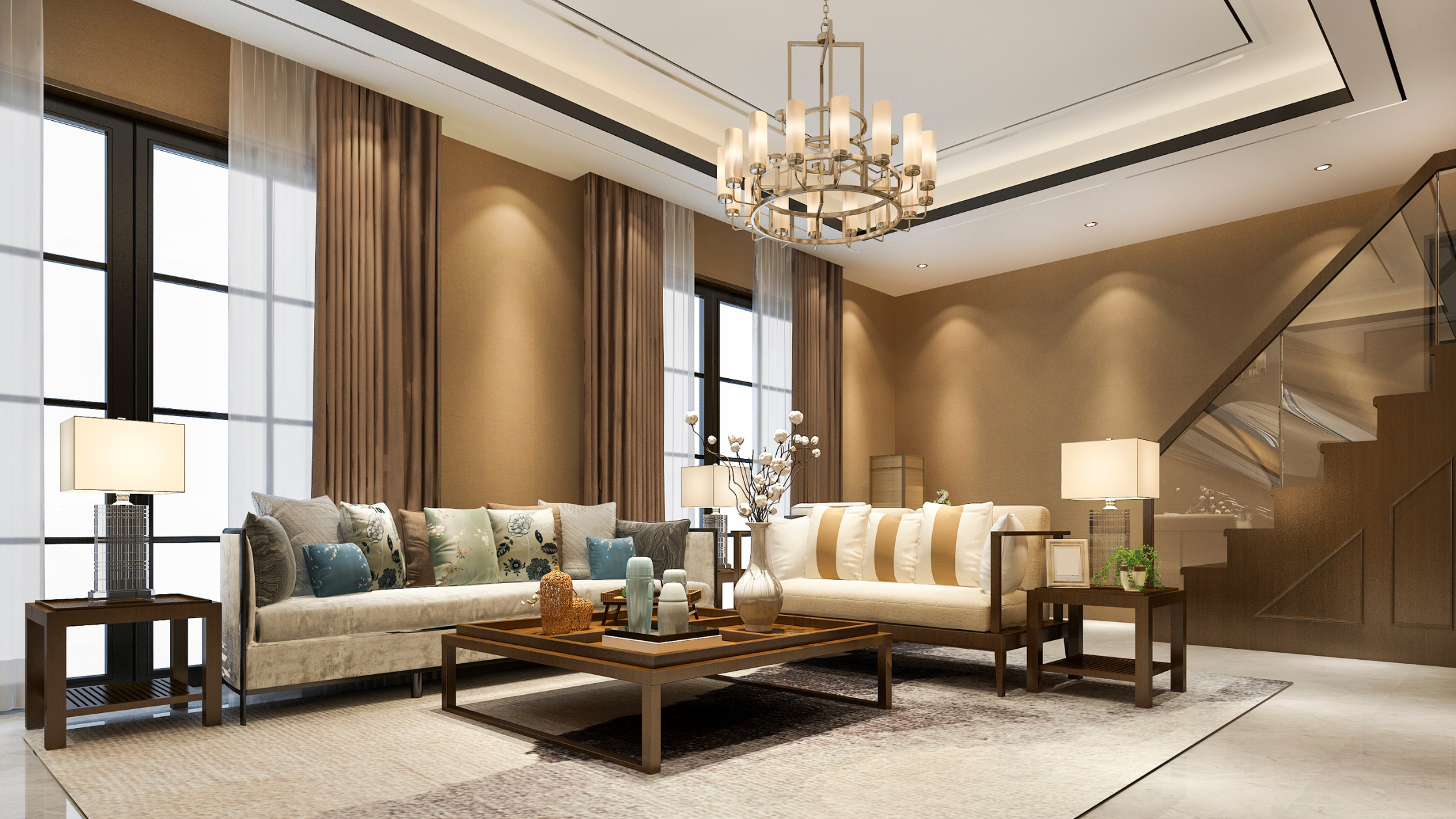 Royal Style Living Room